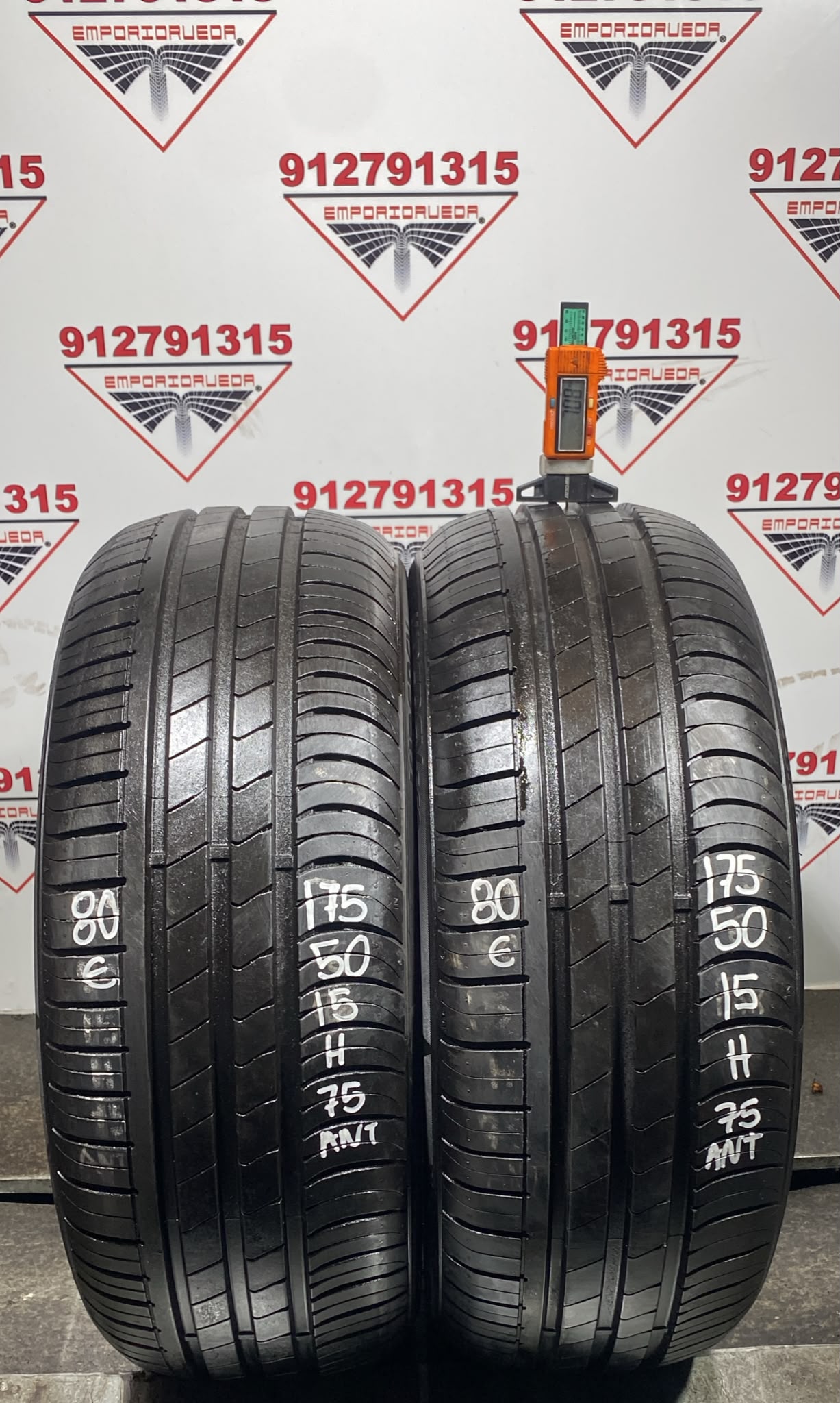 HANKOOK KINERGY USADO ECONOMICO  175/50 R15 75 H